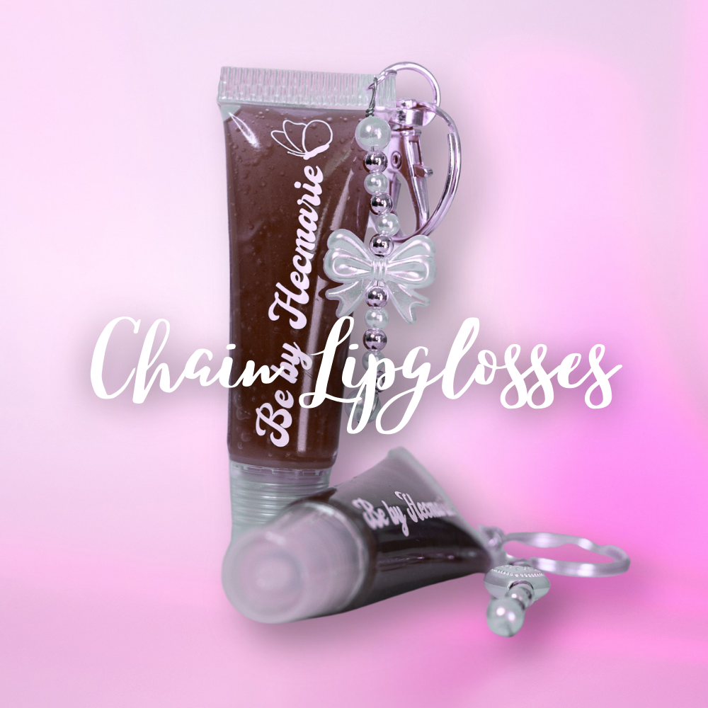 BE BY HECMARIE CHAIN LIPGLOSSES